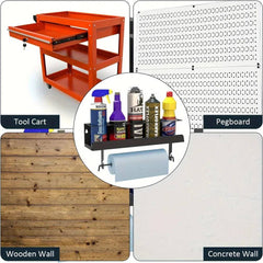 Aerosol Spray Can/Paper Towel Holder | Garage | Luvasmr - Satisfyingly Organised