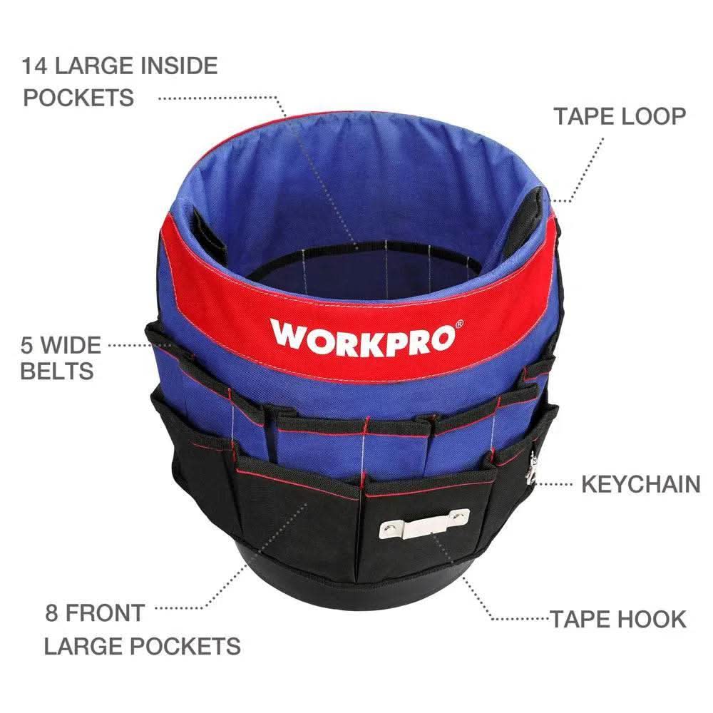 Bucket Tool Bag Organiser - Luvasmr