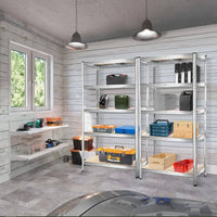 Heavy-Duty 5 Tier Metal Racking Shelf | Garage | Luvasmr - Satisfyingly Organised