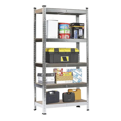 Heavy-Duty 5 Tier Metal Racking Shelf | Garage | Luvasmr - Satisfyingly Organised