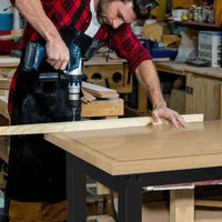 Heavy Duty Garage Workbench | Garage | Luvasmr - Satisfyingly Organised
