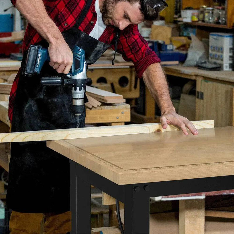 Heavy Duty Garage Workbench | Garage | Luvasmr - Satisfyingly Organised