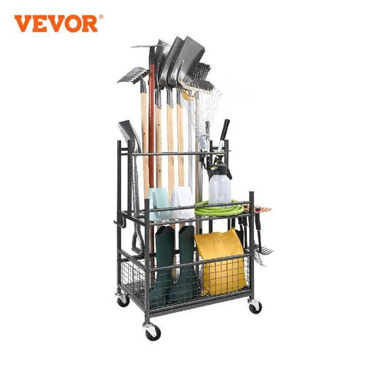 Heavy Duty Garden Tools Storage Organiser | Garage | Luvasmr - Satisfyingly Organised