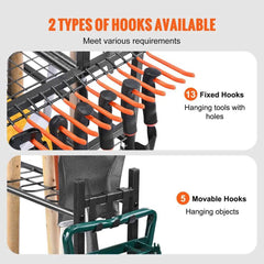 Heavy Duty Garden Tools Storage Organiser | Garage | Luvasmr - Satisfyingly Organised