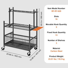 Heavy Duty Garden Tools Storage Organiser | Garage | Luvasmr - Satisfyingly Organised