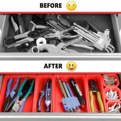 Large Tool Cabinet with 7 Boxes | Garage | Luvasmr - Satisfyingly Organised