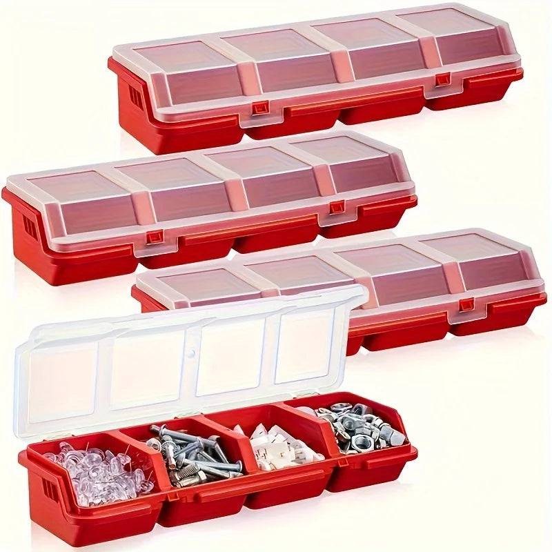 Multi-Compartment Organiser Box for Screws & Small Parts | Garage | Luvasmr - Satisfyingly Organised