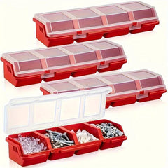Multi-Compartment Organiser Box for Screws & Small Parts | Garage | Luvasmr - Satisfyingly Organised