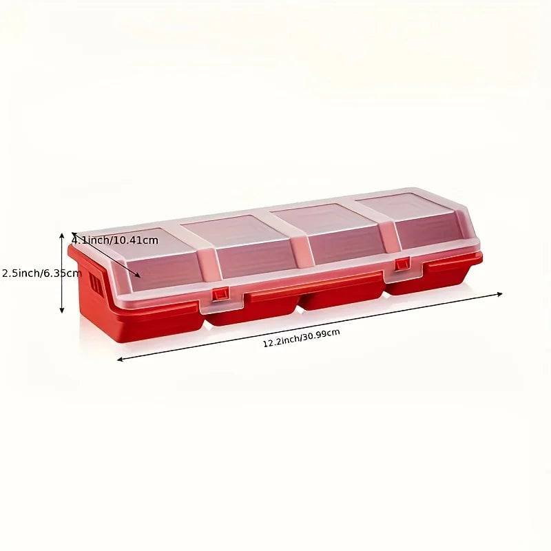 Multi-Compartment Organiser Box for Screws & Small Parts | Garage | Luvasmr - Satisfyingly Organised