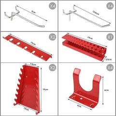 Perforated Tool Wall Mount | Garage | Luvasmr - Satisfyingly Organised