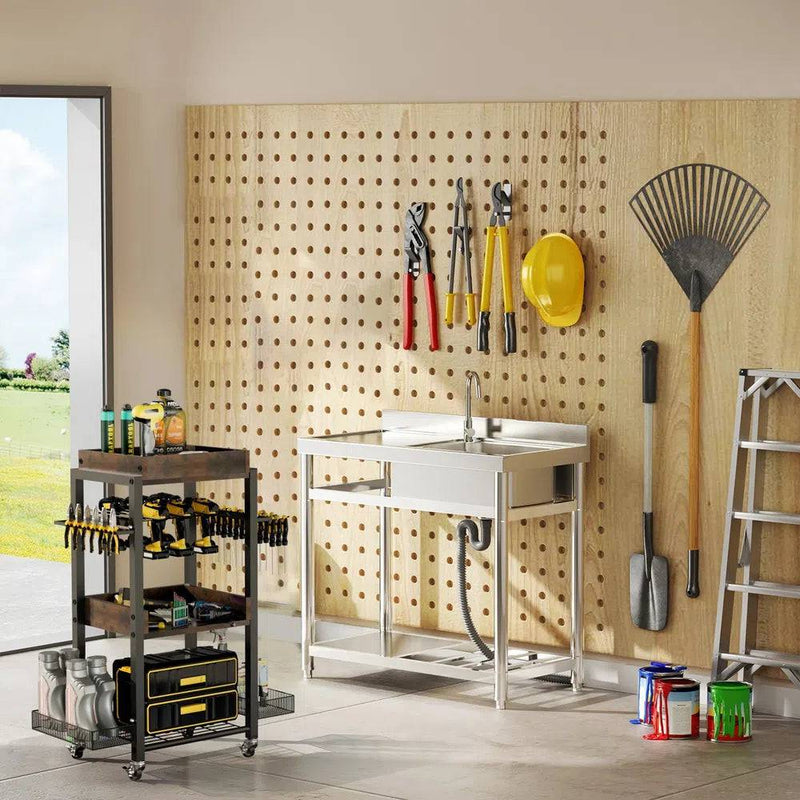 Rolling Tool Organiser Cart | Garage | Luvasmr - Satisfyingly Organised