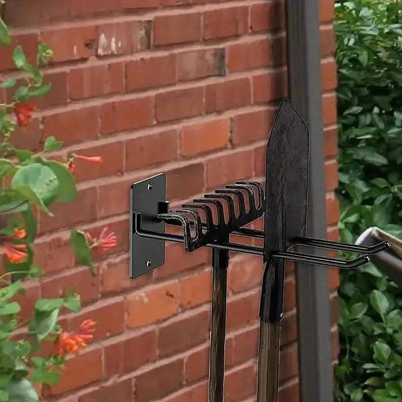 Wall-Mounted Garden Tool Storage Rack | Garage | Luvasmr - Satisfyingly Organised