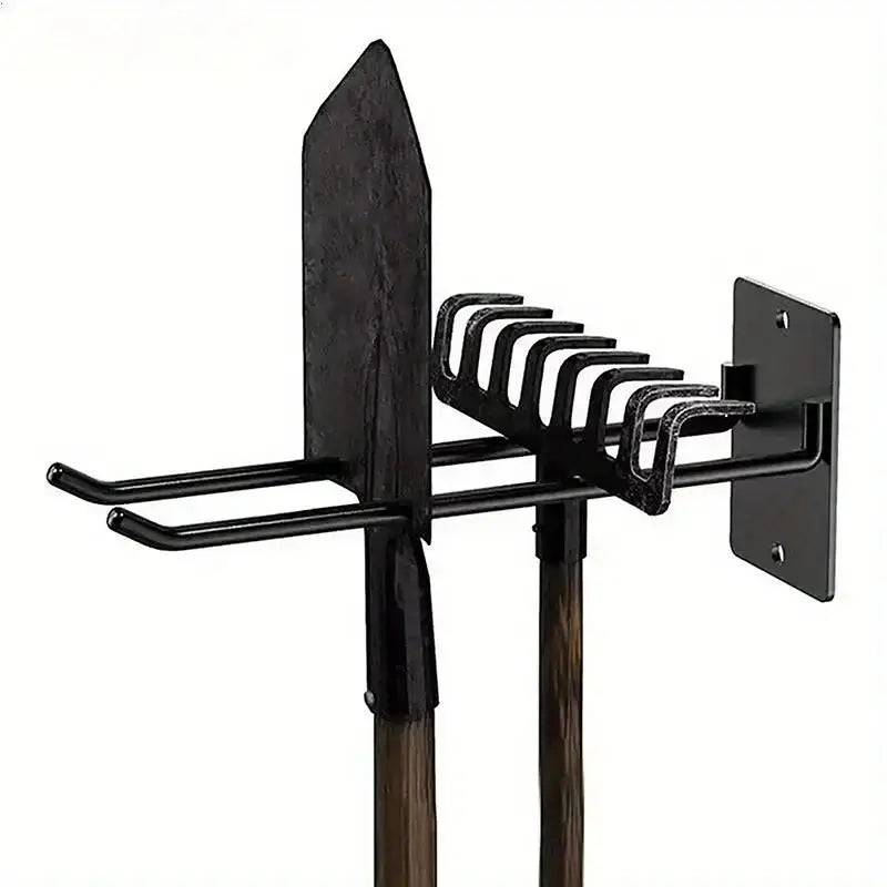 Wall-Mounted Garden Tool Storage Rack | Garage | Luvasmr - Satisfyingly Organised