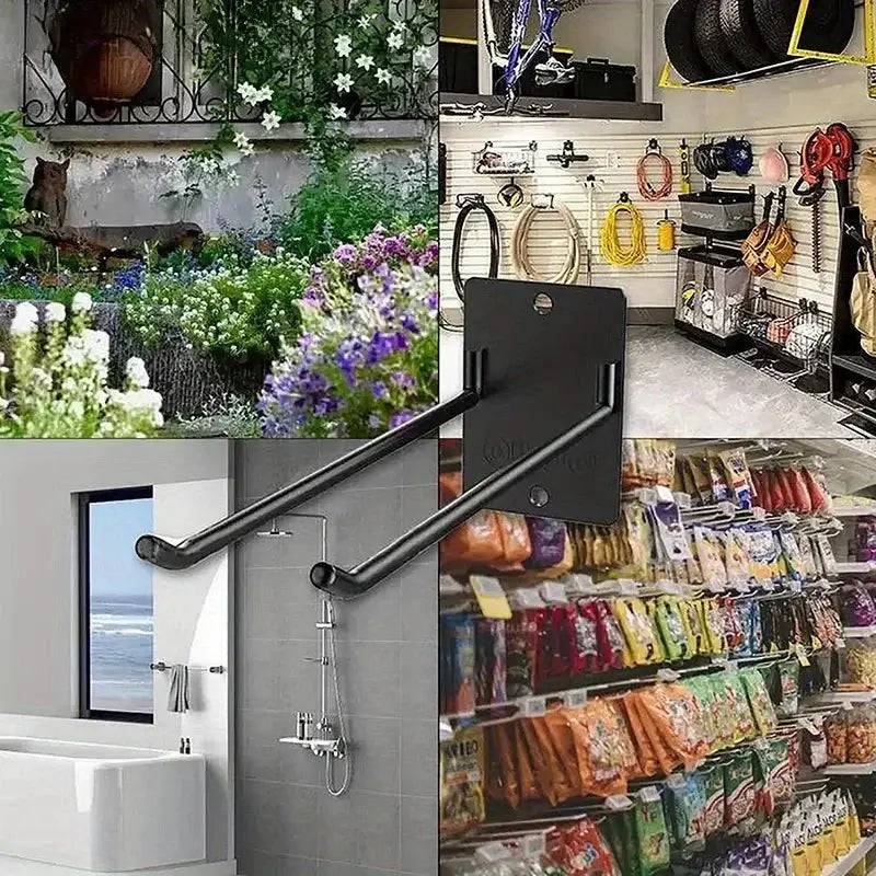 Wall-Mounted Garden Tool Storage Rack | Garage | Luvasmr - Satisfyingly Organised