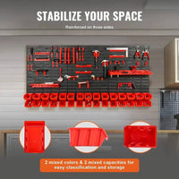 Wall-Mounted Storage Bins | Garage | Luvasmr - Satisfyingly Organised