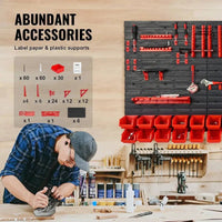 Wall-Mounted Storage Bins | Garage | Luvasmr - Satisfyingly Organised