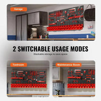 Wall-Mounted Storage Bins | Garage | Luvasmr - Satisfyingly Organised