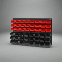 Wall-Mounted Storage Bins | Garage | Luvasmr - Satisfyingly Organised