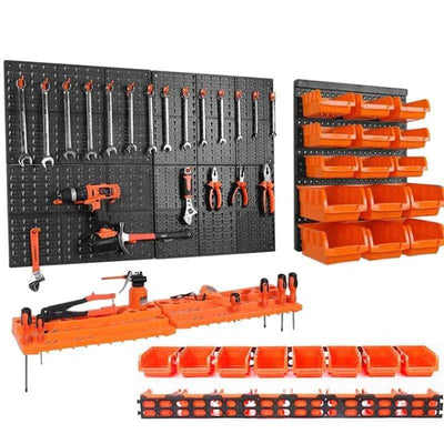 DIY Wall-Mounted Hardware Tool Hanging Board - Luvasmr