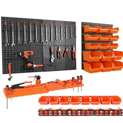 DIY Wall-Mounted Hardware Tool Hanging Board - Luvasmr