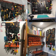 DIY Wall-Mounted Hardware Tool Hanging Board - Luvasmr