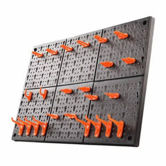 DIY Wall-Mounted Hardware Tool Hanging Board - Luvasmr