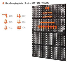 DIY Wall-Mounted Hardware Tool Hanging Board - Luvasmr