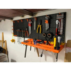 DIY Wall-Mounted Hardware Tool Hanging Board - Luvasmr