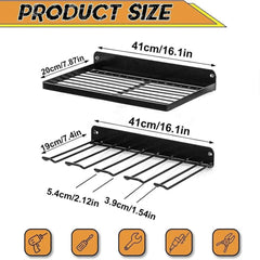 Pack Power Tool Wall Mount Organiser Set - Luvasmr