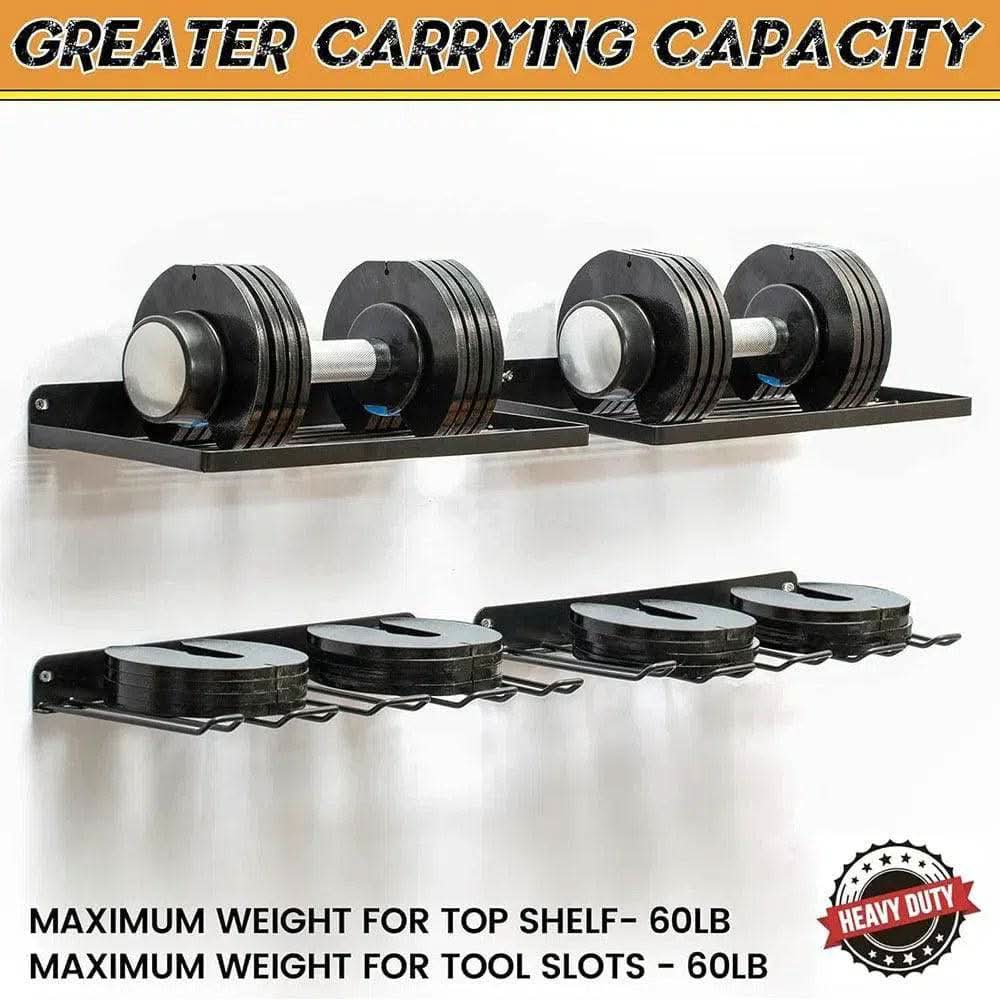 Pack Power Tool Wall Mount Organiser Set - Luvasmr