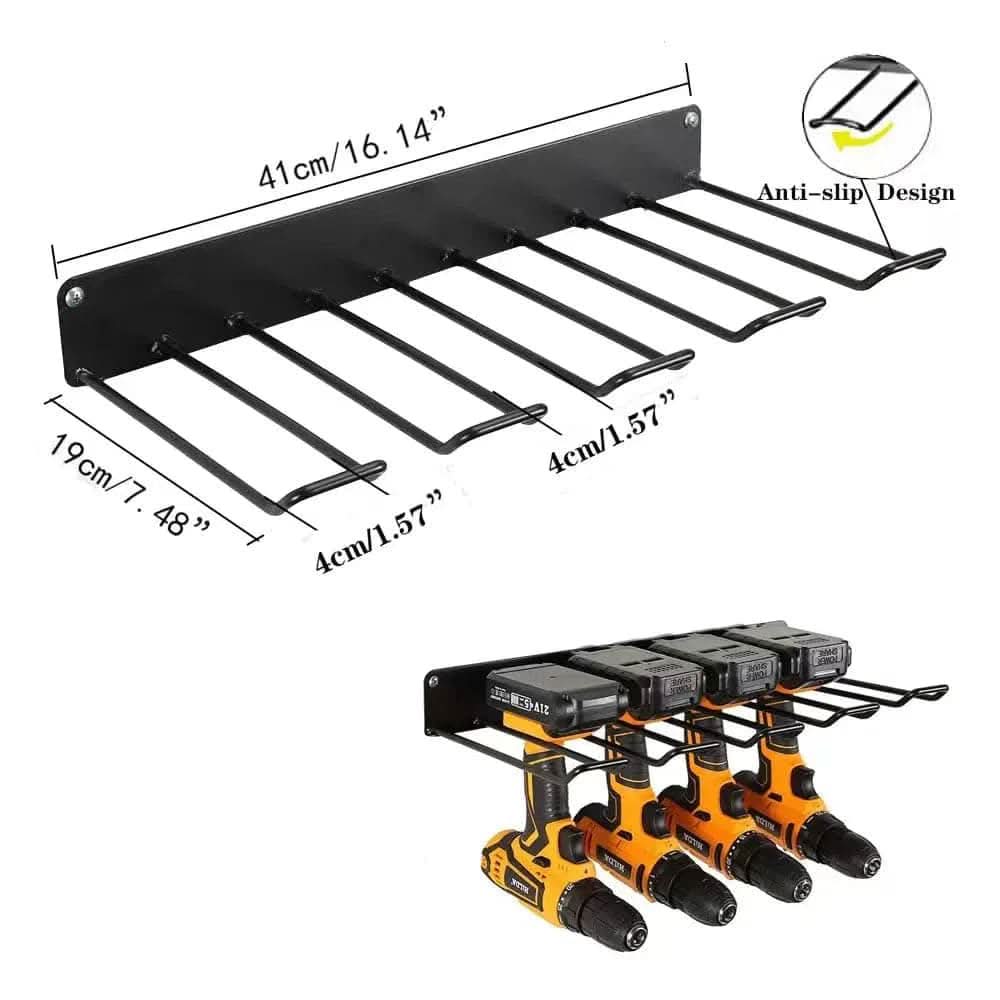 Pack Power Tool Wall Mount Organiser Set - Luvasmr