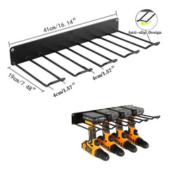 Pack Power Tool Wall Mount Organiser Set - Luvasmr