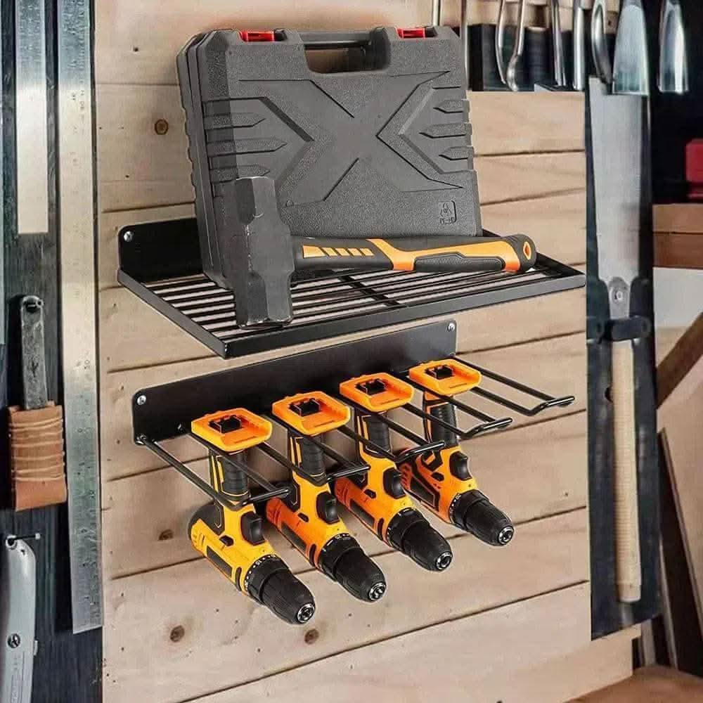 Pack Power Tool Wall Mount Organiser Set - Luvasmr