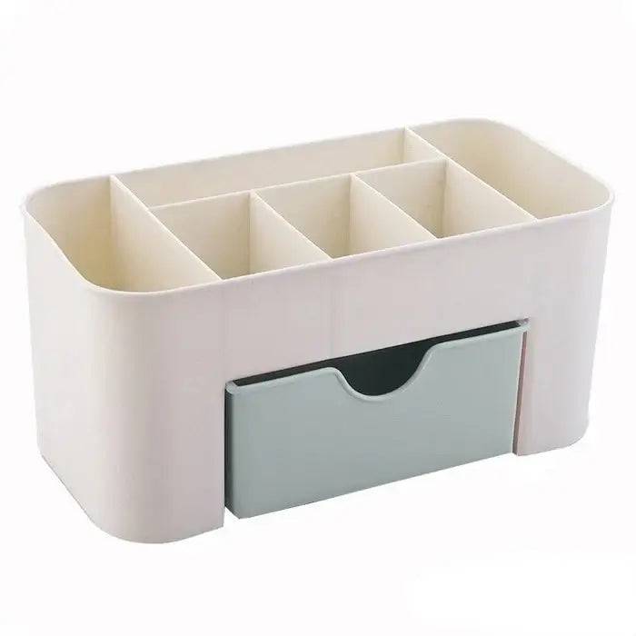 Double Layer Plastic Makeup Organizers Storage Box Cosmetic Drawers Jewelry Display Box Case Desktop Container Boxes Organizer |  | Luvasmr - Satisfyingly Organised