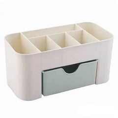 Double Layer Plastic Makeup Organizers Storage Box Cosmetic Drawers Jewelry Display Box Case Desktop Container Boxes Organizer |  | Luvasmr - Satisfyingly Organised