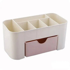 Double Layer Plastic Makeup Organizers Storage Box Cosmetic Drawers Jewelry Display Box Case Desktop Container Boxes Organizer |  | Luvasmr - Satisfyingly Organised