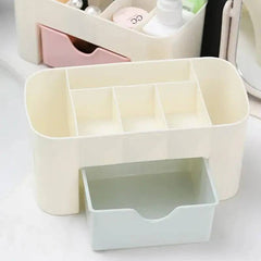 Double Layer Plastic Makeup Organizers Storage Box Cosmetic Drawers Jewelry Display Box Case Desktop Container Boxes Organizer |  | Luvasmr - Satisfyingly Organised