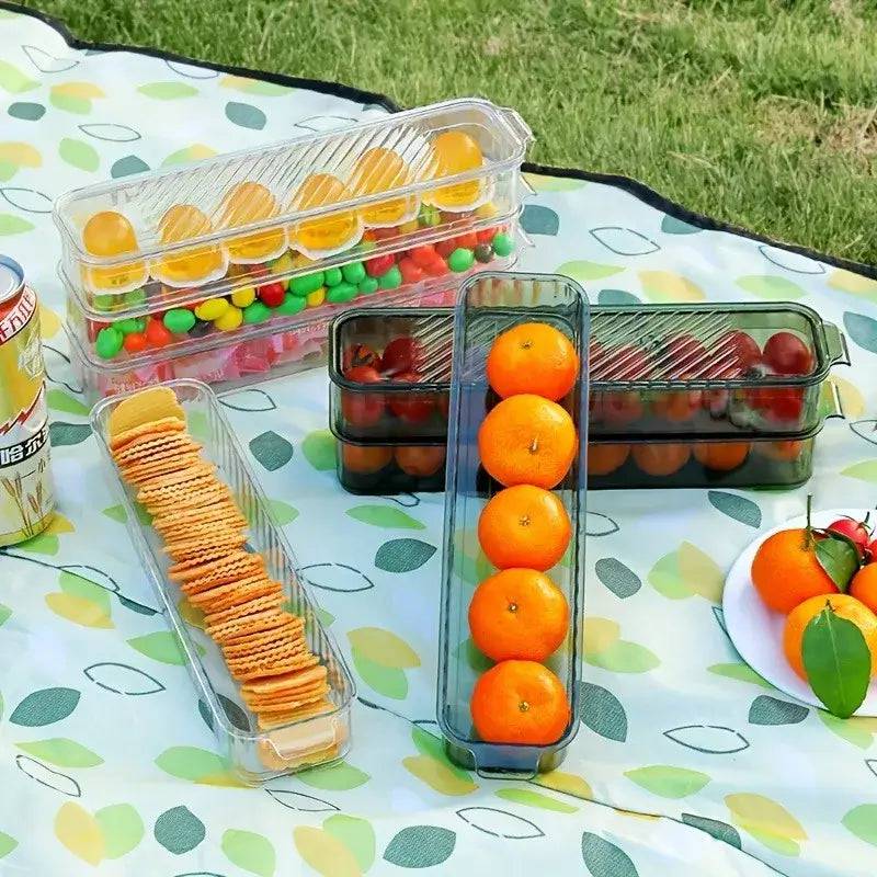 Refrigerator Organizer Bin Clear Plastic Fresh Fruit Spice Food Container Fridge Storage Box Freezer Pantry kitchen Organizer |  | Luvasmr - Satisfyingly Organised