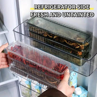 Refrigerator Organizer Bin Clear Plastic Fresh Fruit Spice Food Container Fridge Storage Box Freezer Pantry kitchen Organizer |  | Luvasmr - Satisfyingly Organised