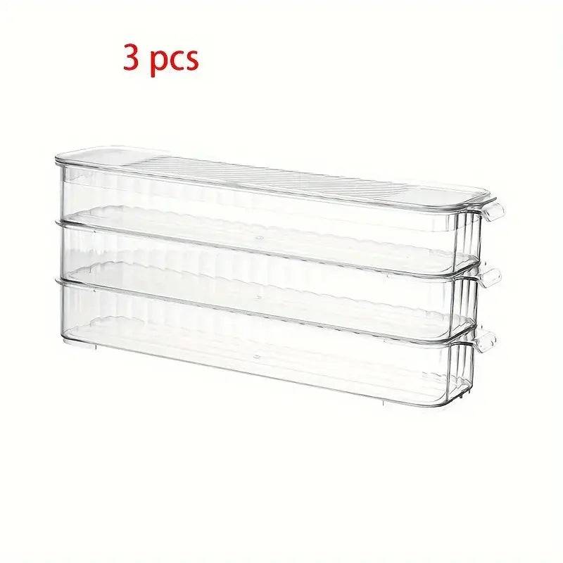 Refrigerator Organizer Bin Clear Plastic Fresh Fruit Spice Food Container Fridge Storage Box Freezer Pantry kitchen Organizer |  | Luvasmr - Satisfyingly Organised