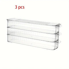 Refrigerator Organizer Bin Clear Plastic Fresh Fruit Spice Food Container Fridge Storage Box Freezer Pantry kitchen Organizer |  | Luvasmr - Satisfyingly Organised