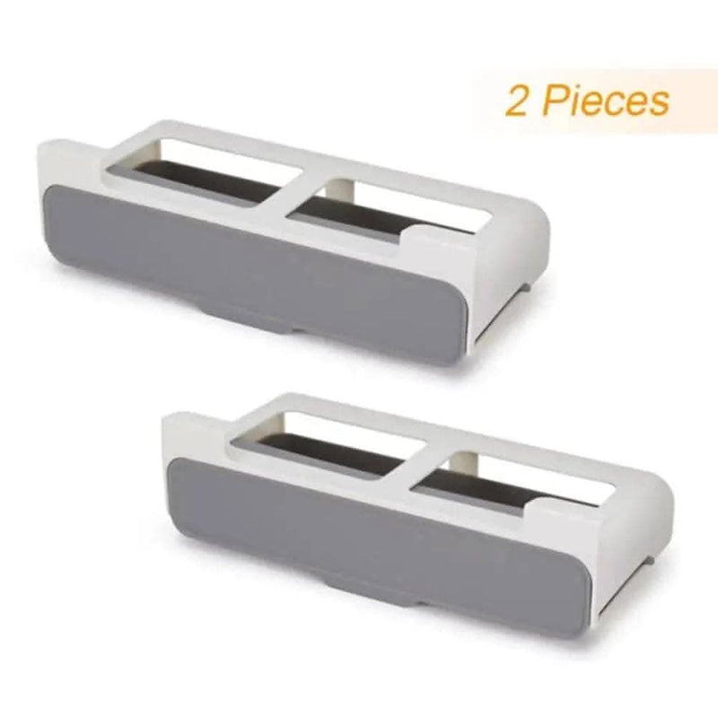 Sleek Under-Shelf Pull-Out Spice Rack - Luvasmr