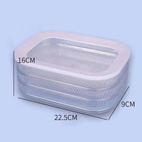 Bacon Keeper With Lid Leakproof Deli Meat Container for Fridge Food-grade Frozen Roast Meat Storage Box Kitchen Accessories | Kitchen | Luvasmr - Satisfyingly Organised