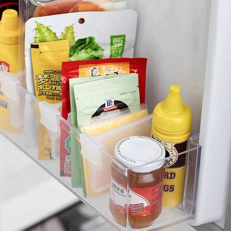 Retractable Refrigerator Storage Partition Board | Kitchen | Luvasmr - Satisfyingly Organised