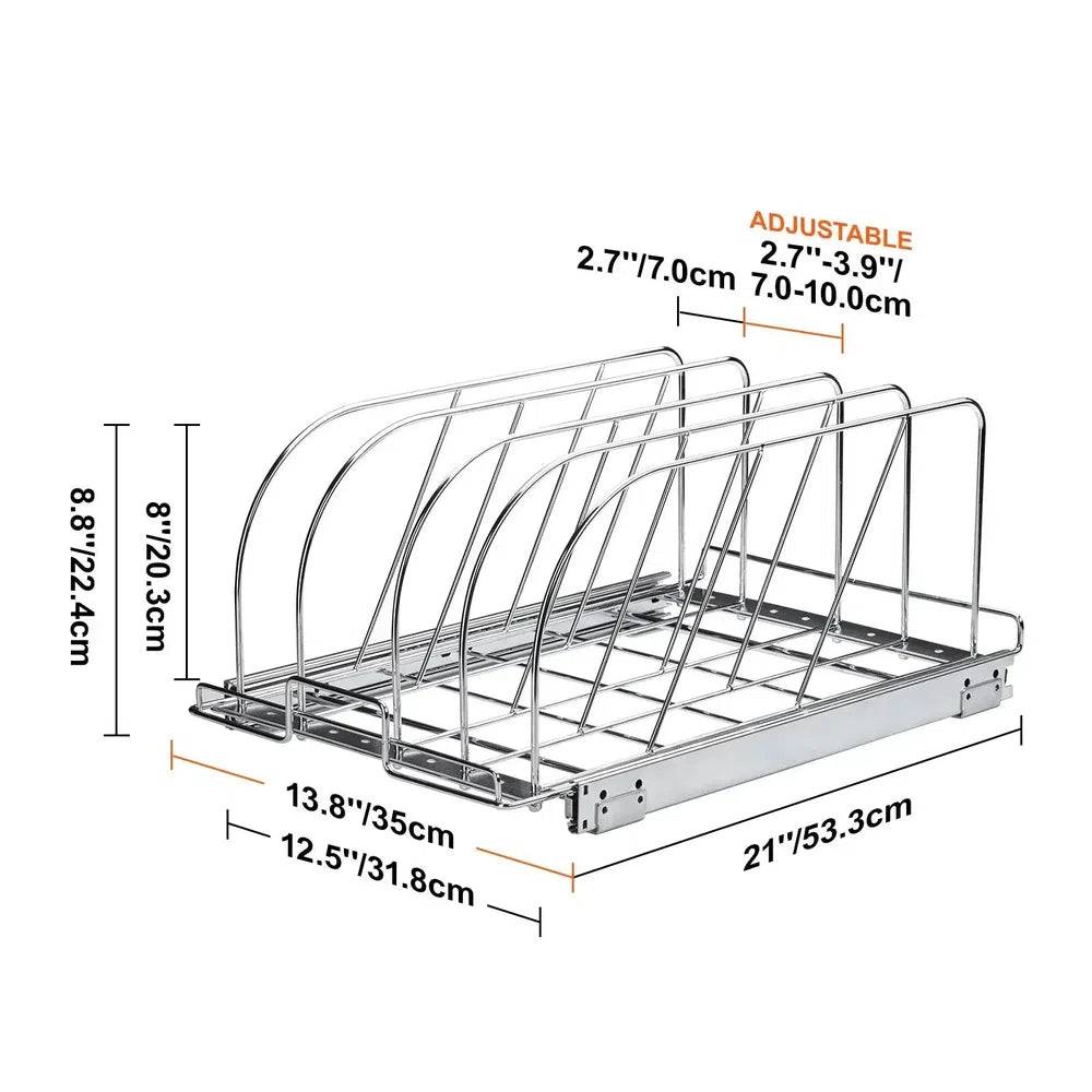 Pull-Out Cookware Organiser | Kitchen | Luvasmr - Satisfyingly Organised