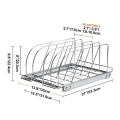 Pull-Out Cookware Organiser | Kitchen | Luvasmr - Satisfyingly Organised