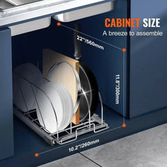 Pull-Out Cookware Organiser | Kitchen | Luvasmr - Satisfyingly Organised