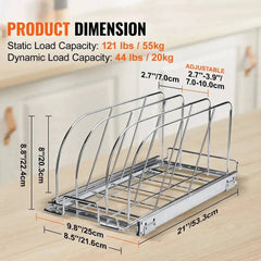 Pull-Out Cookware Organiser | Kitchen | Luvasmr - Satisfyingly Organised