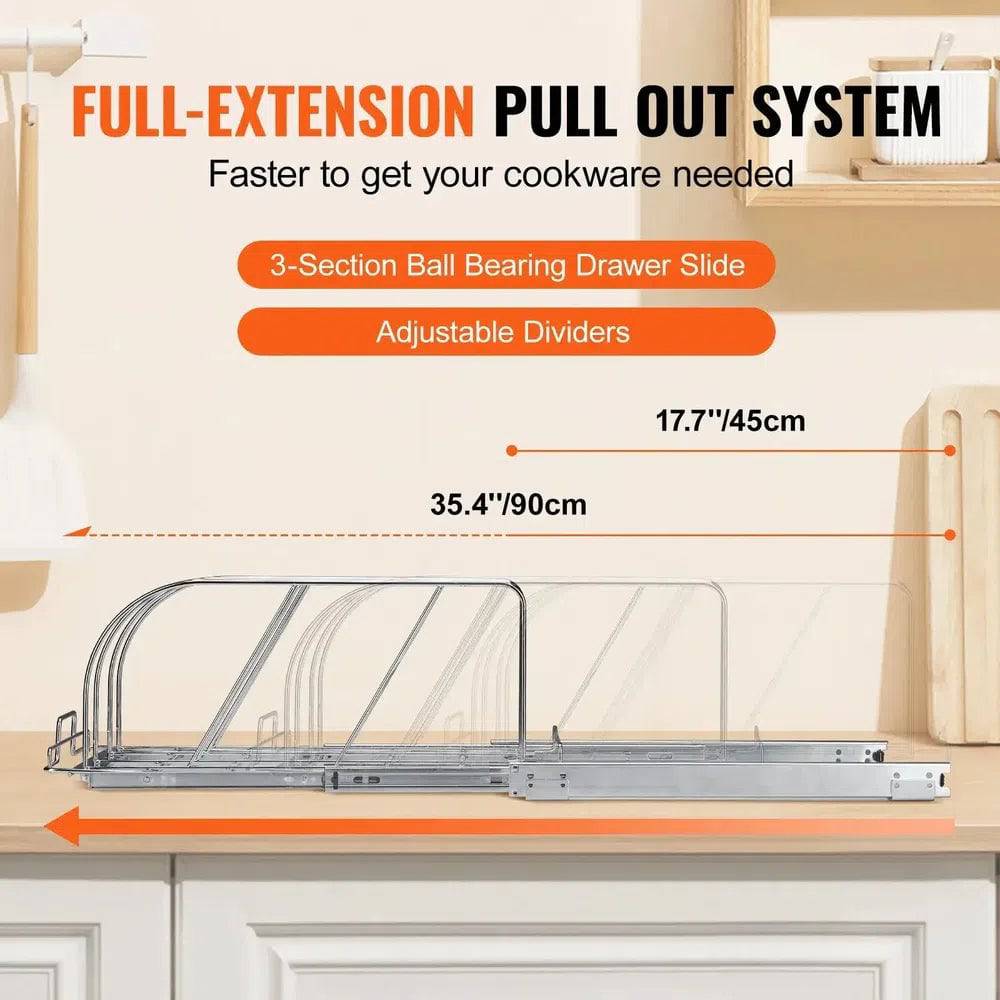 Pull-Out Cookware Organiser | Kitchen | Luvasmr - Satisfyingly Organised