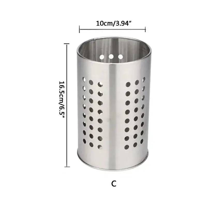 Stainless Steel Kitchen Utensils Holder | Kitchen | Luvasmr - Satisfyingly Organised